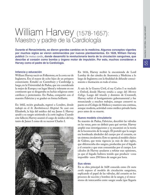 William Harvey la Cardialgia