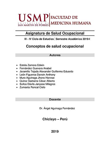 TERMINOLOGIA DE SALUD OCUPACIONAL COMPLETO