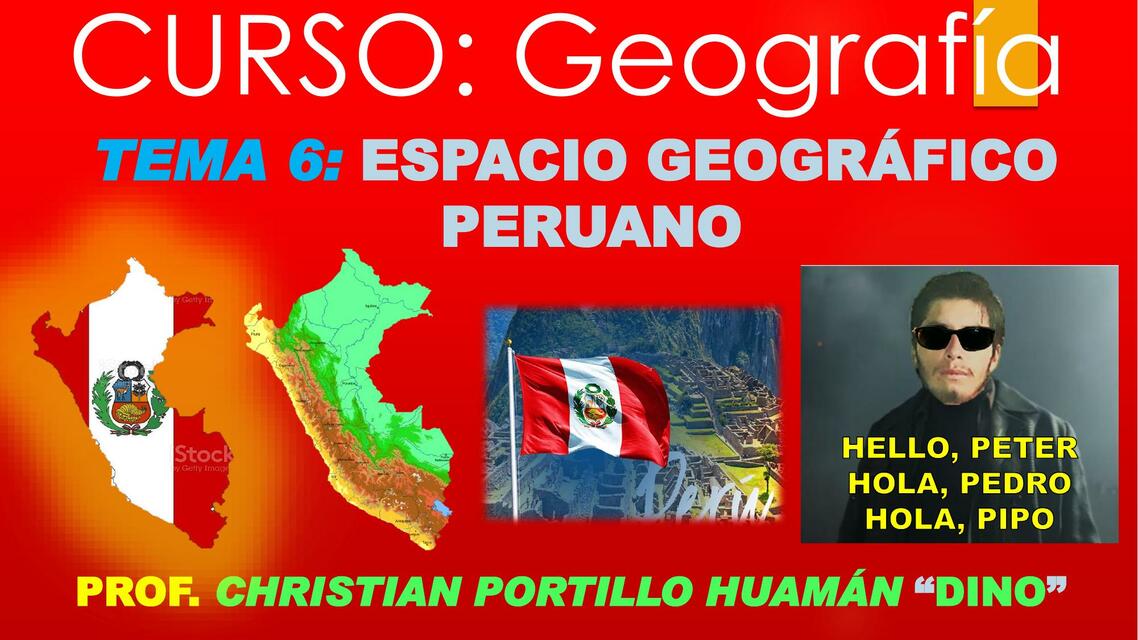 Espacio Geográfico Peruano 