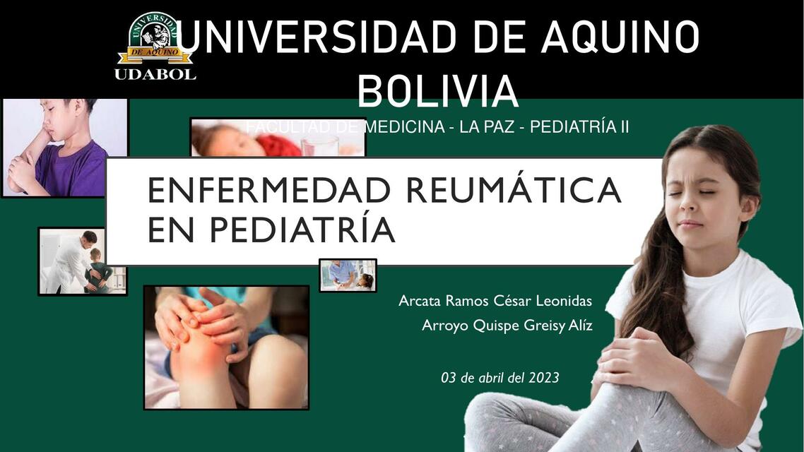 Enfermedad Reumática en Pediatría