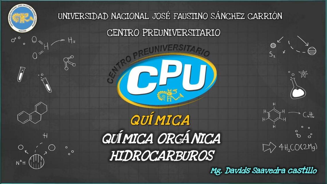 Química Orgánica- Hidrocarburos 