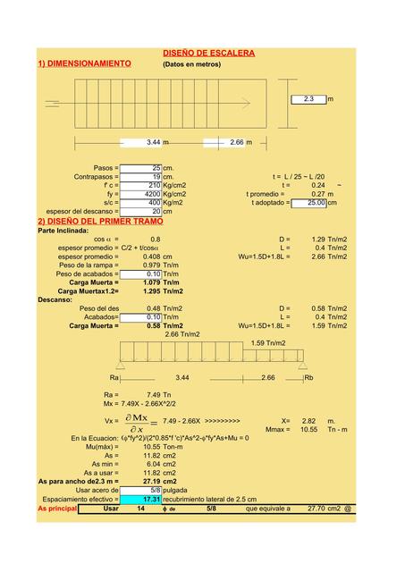 Programa Para Diseño Escalera 