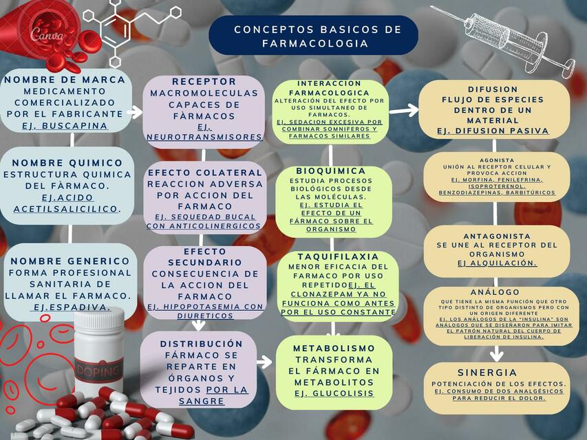 Conceptos básicos de farmacología 