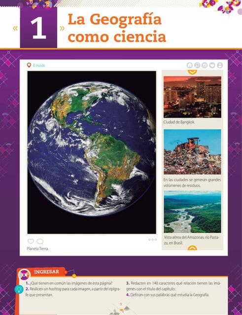 La geografia como ciencia