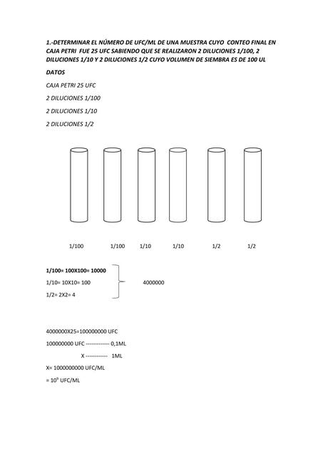 Ejercicios de Química 