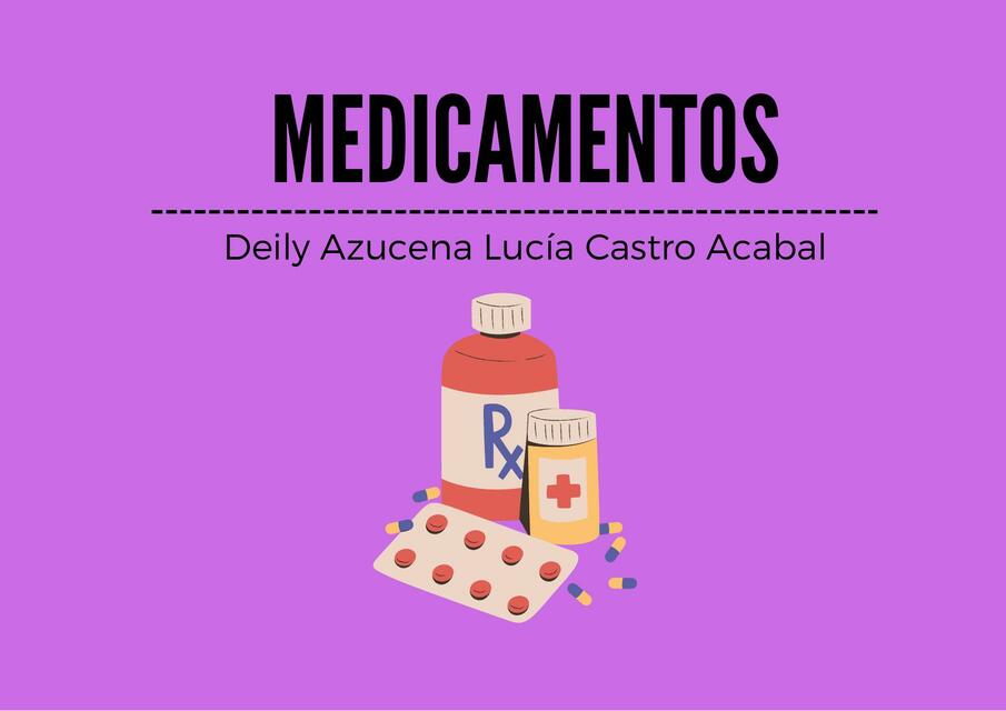 Medicamentos