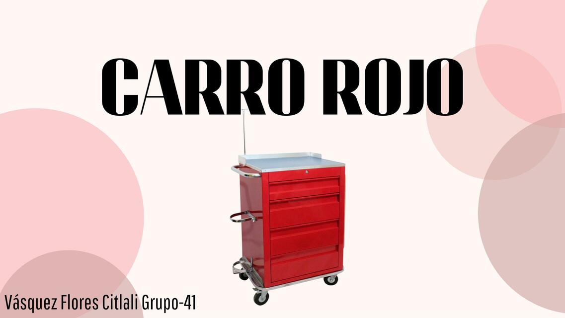 Carro  Rojo 