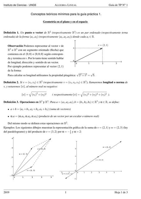 Geometría en el Plano y en el Espacio