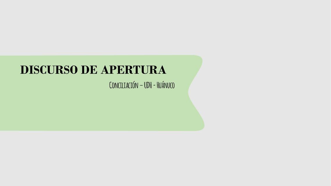 Conciliador  y Motivación 