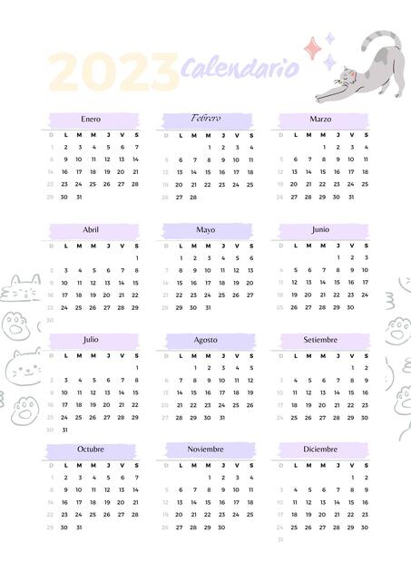 Cómo hacer un calendario para el 2023 5