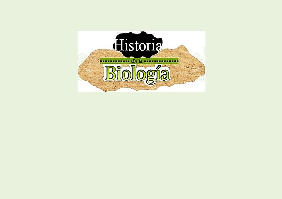 Linea del Tiempo de Biología