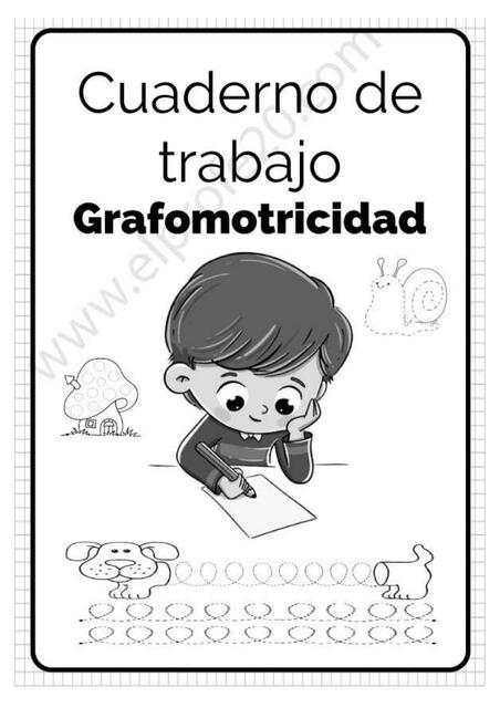 Cuadernillo de trabajo grafomotricidad