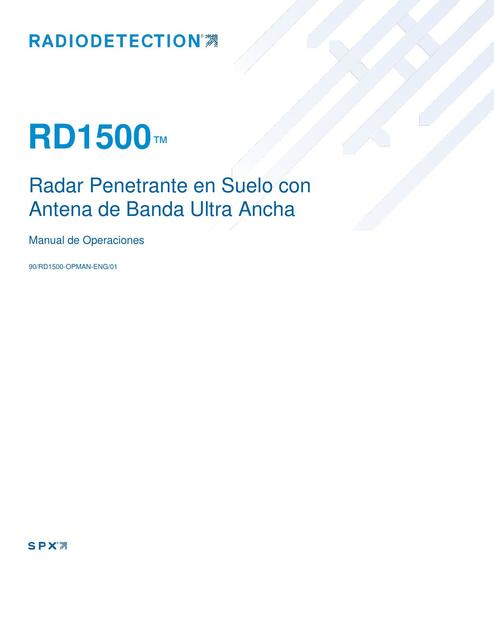 Radar Penetrante en Suelo con Antena de Banda Ultra Ancha   