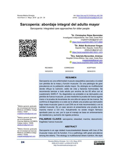 Sarcopenia 