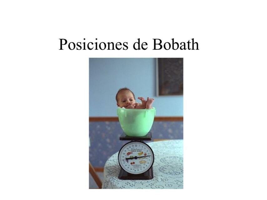 41 Posiciones de Bobath