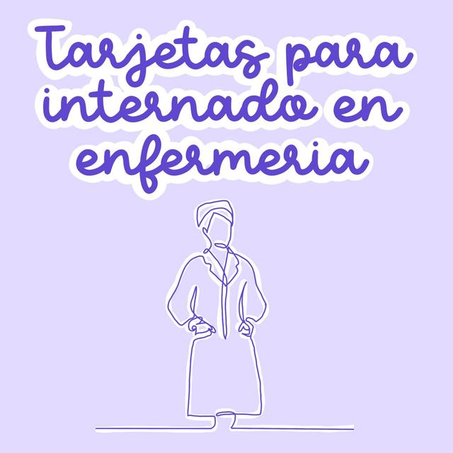 Tarjetas internando  