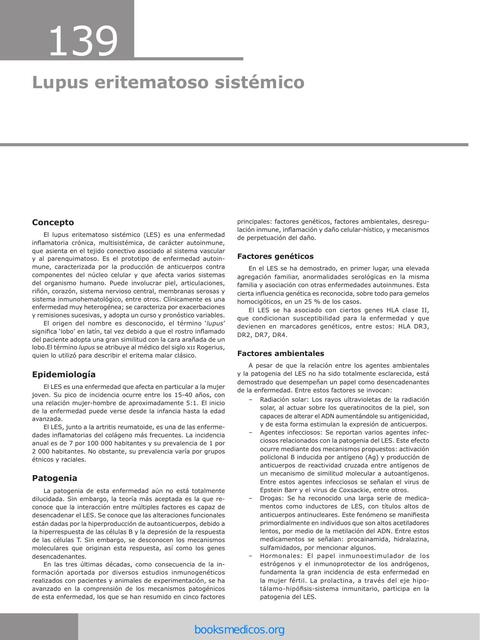 Lupus Eritematoso Sistémico 