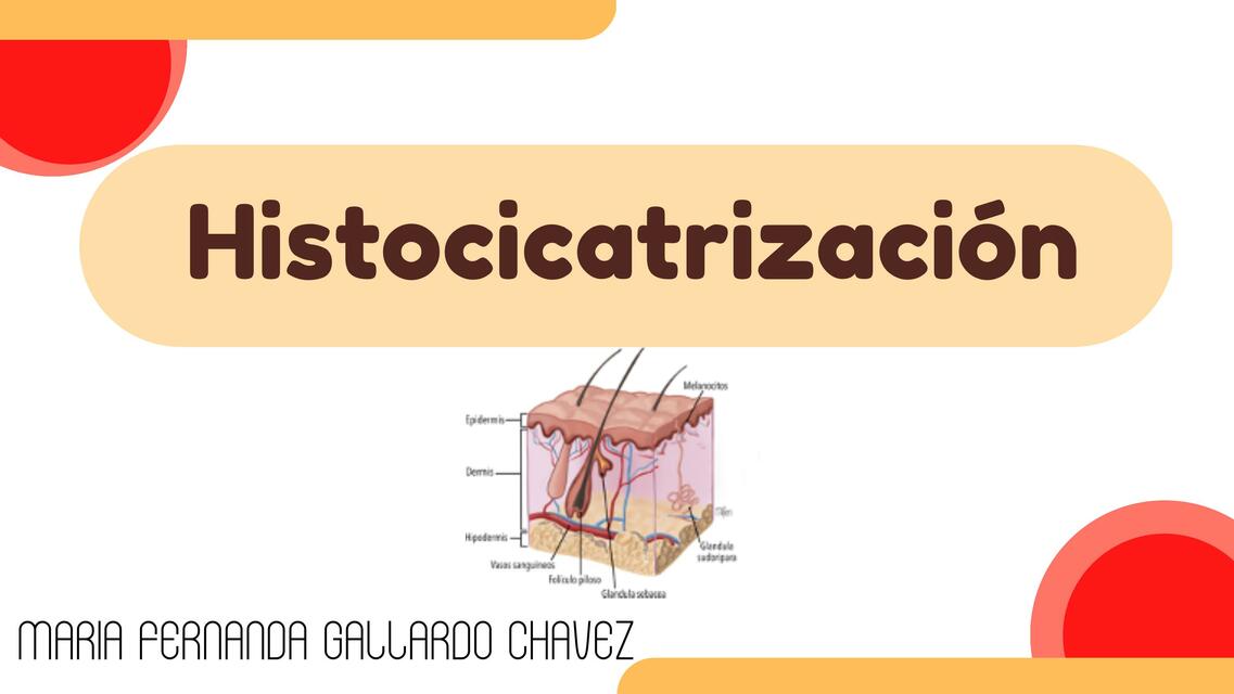 Histocicatrización 