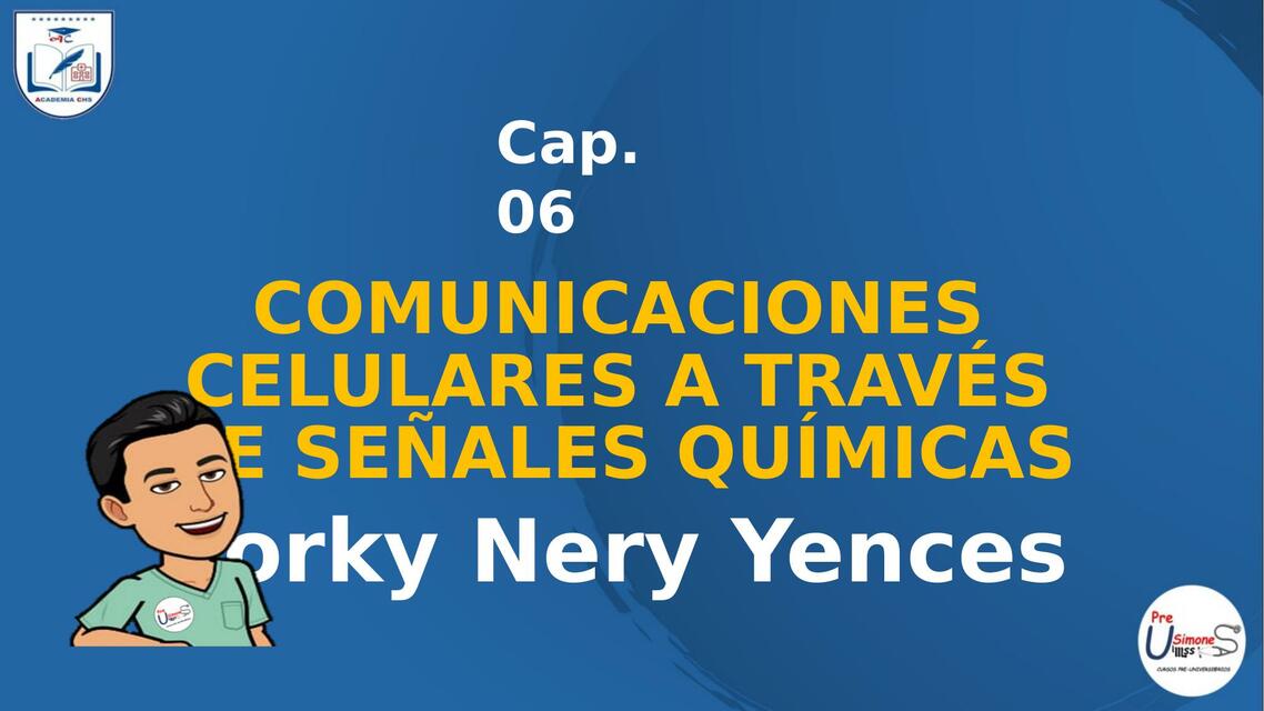 Comunicaciones celulares a través de señales químicas