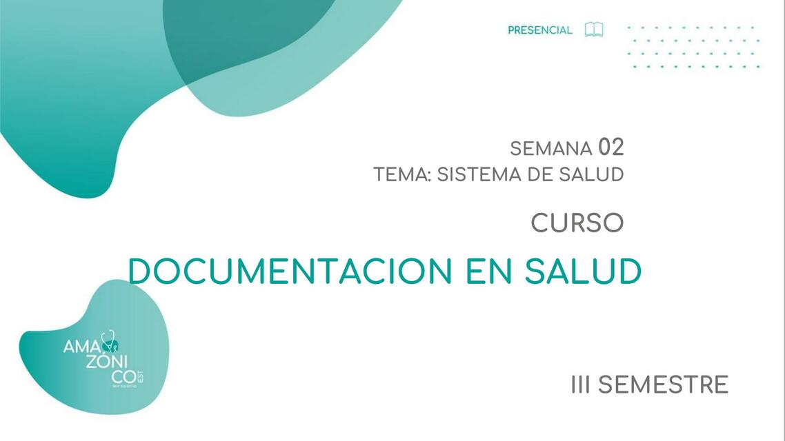 Semana 02 Documentación en salud 