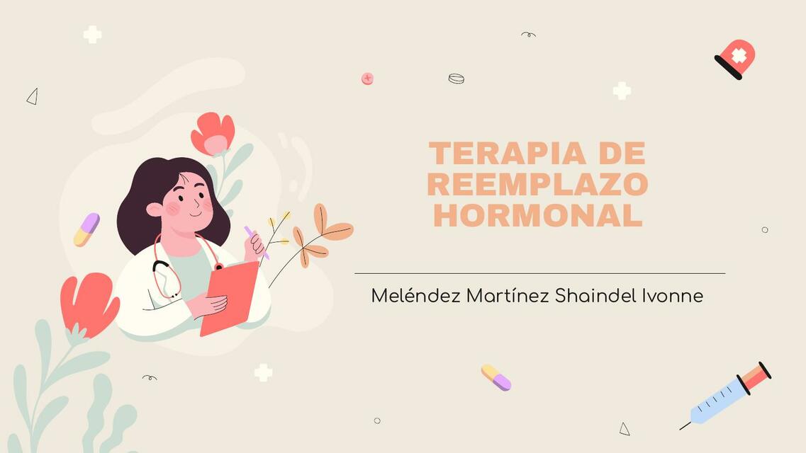 Terapia de Reemplazo Hormonal