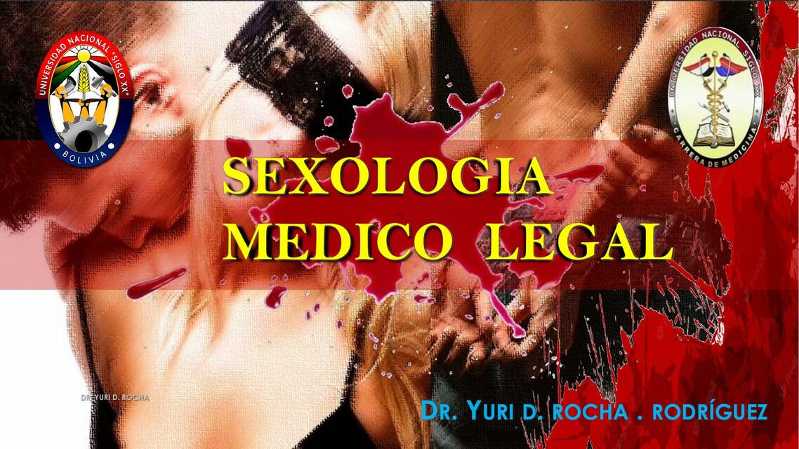 Sexología Médico Legal 