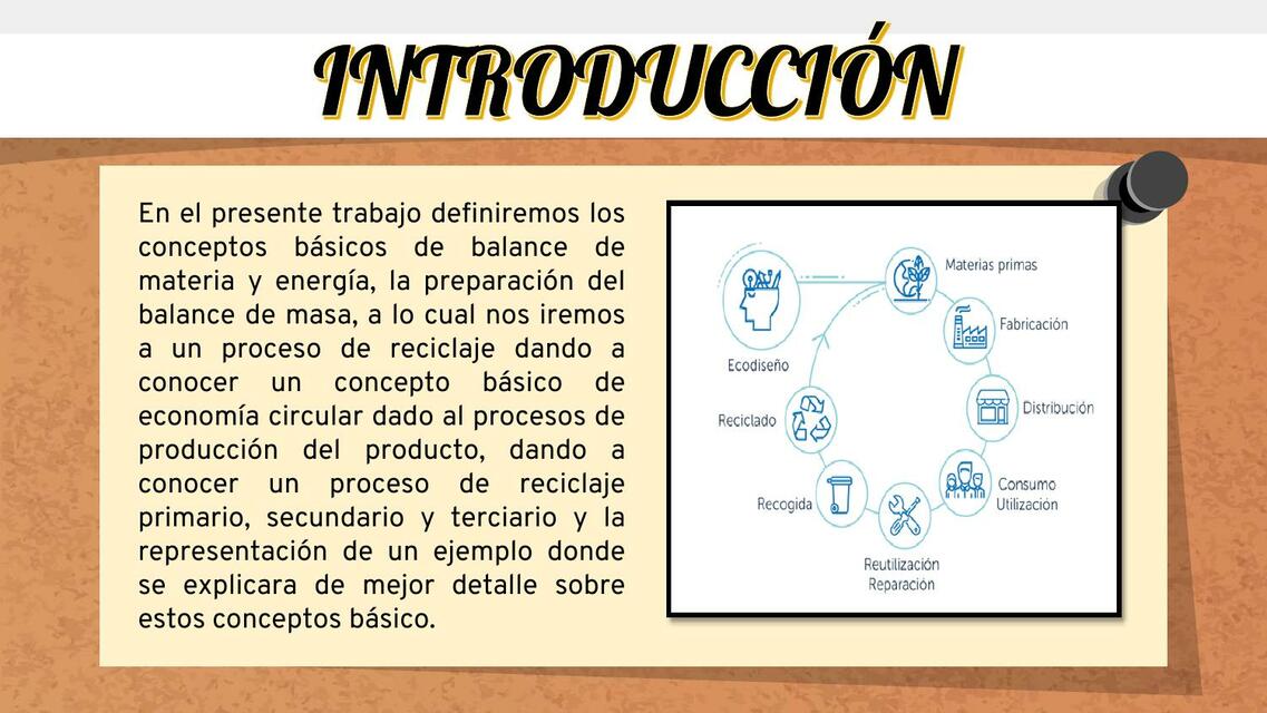 Operaciones Unitarias- Reciclaje