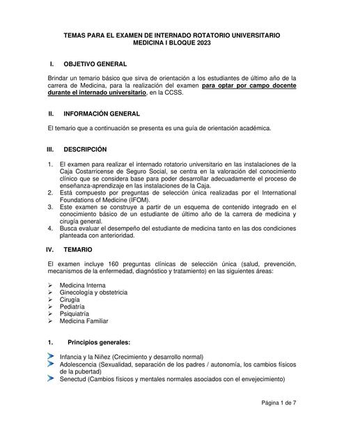 Temario Medicina | Juan Arriaga | uDocz