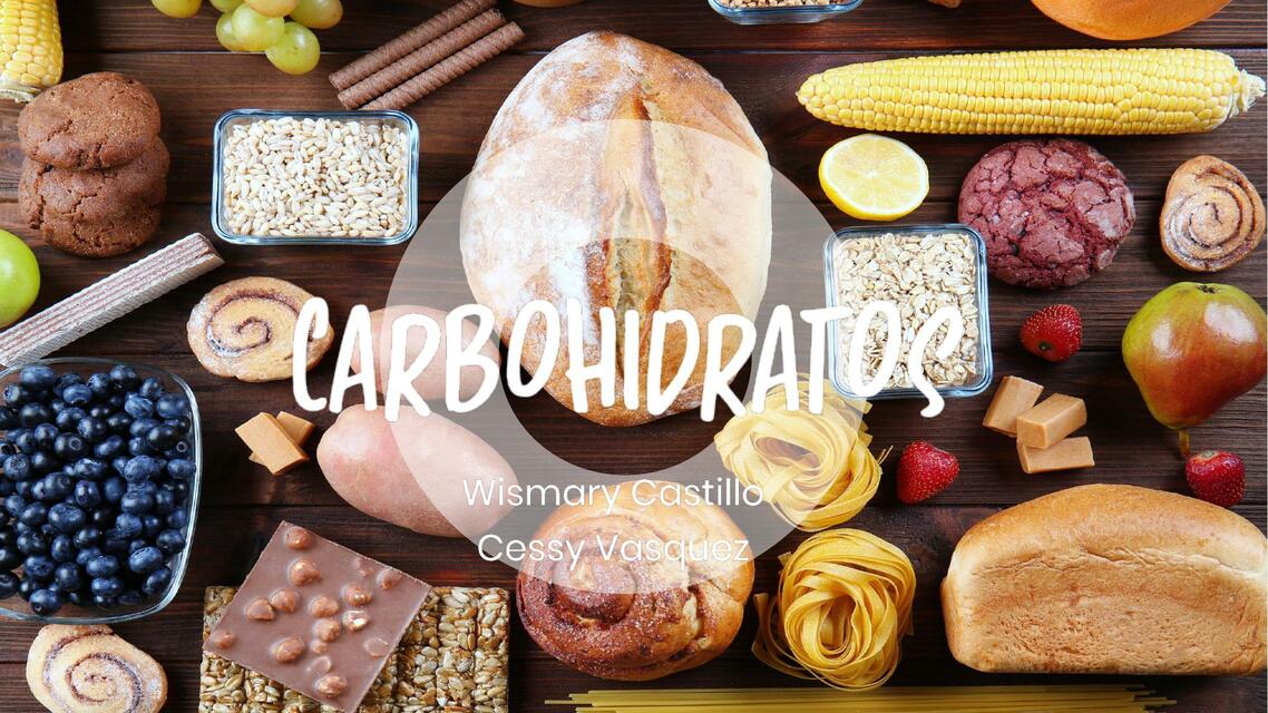 Presentación sobre los Carbohidratos