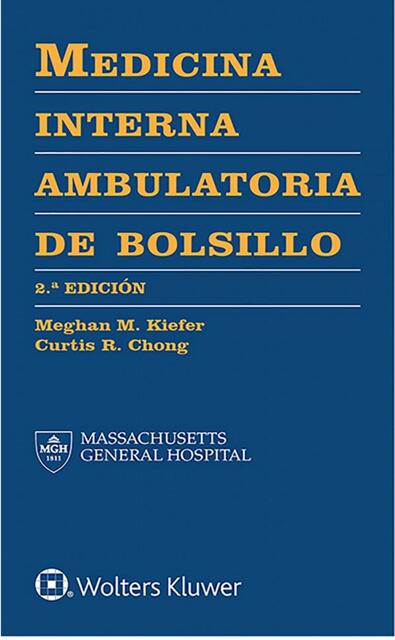 Flashcards de Medicina Interna Ambulatoria de Bolsillo | Por Giuto | uDocz