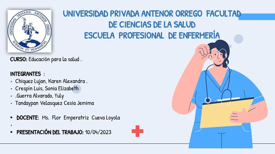 Educación para la salud  