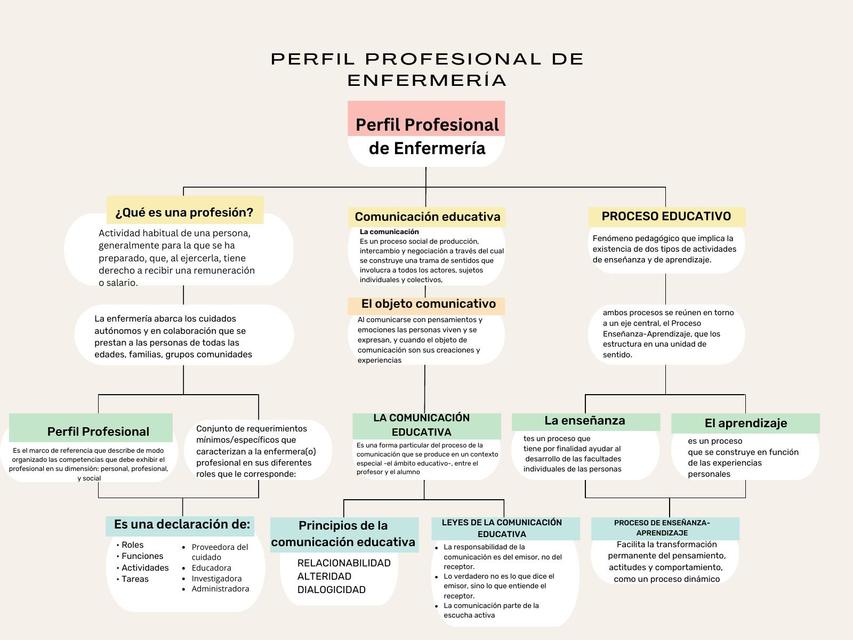 Perfil Profesional de Enfermería  