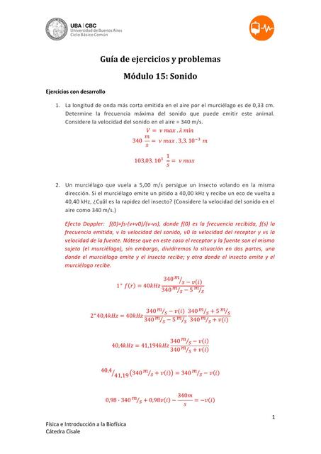 Módulo 15: Sonido