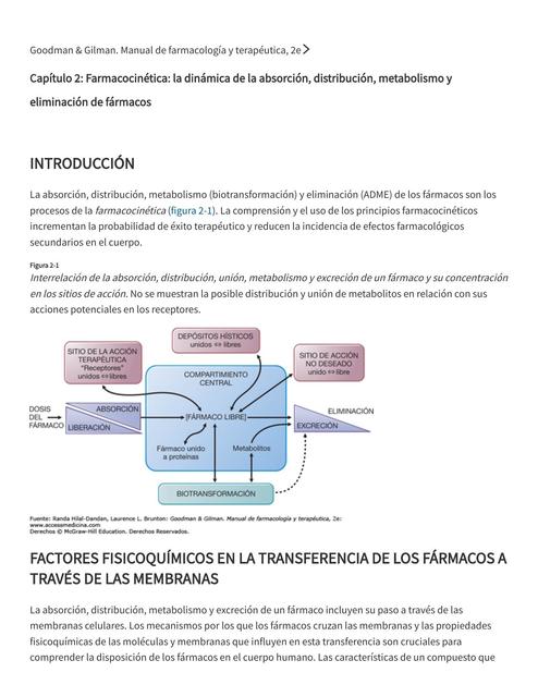 Farmacocinética  