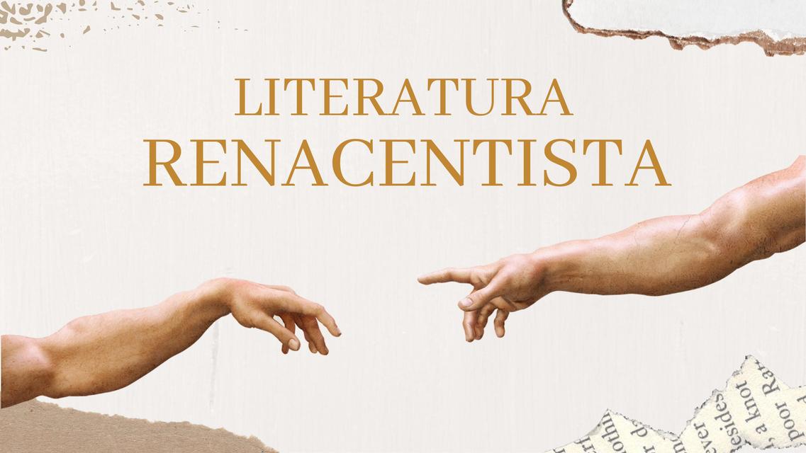 Literatura Renacentista