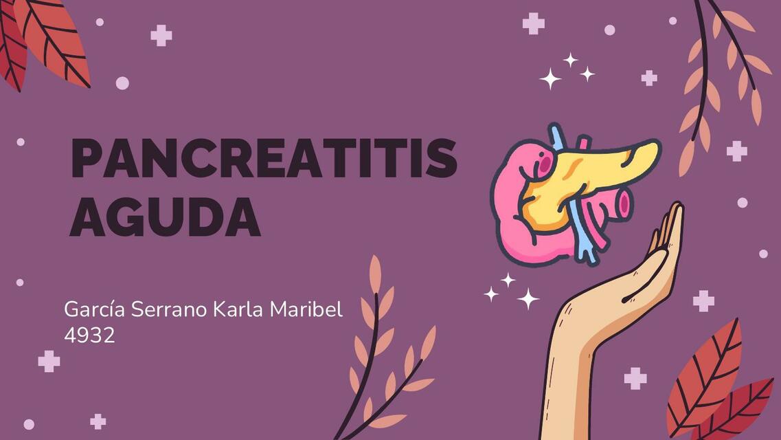 Pancreatitis aguda