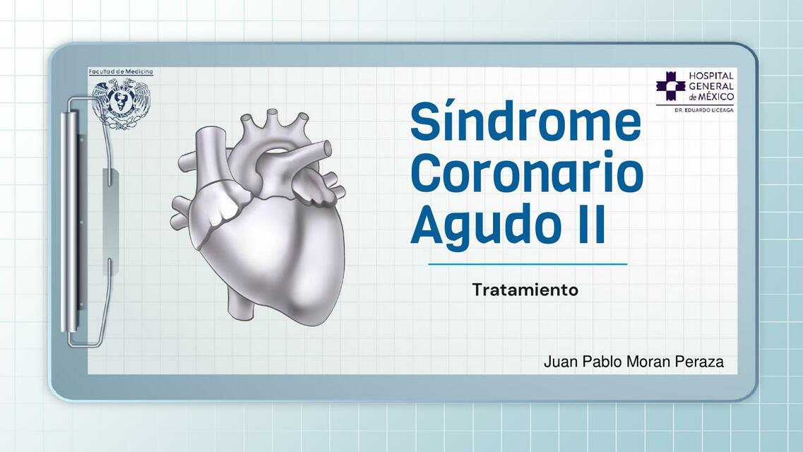 Síndrome coronario agudo 