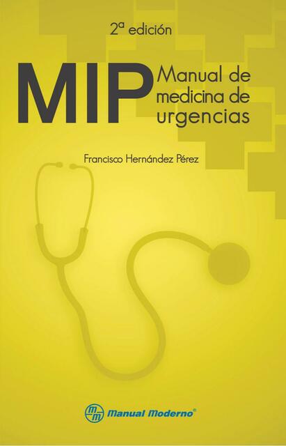 MIP Manual De Medicina De Urgencias 1