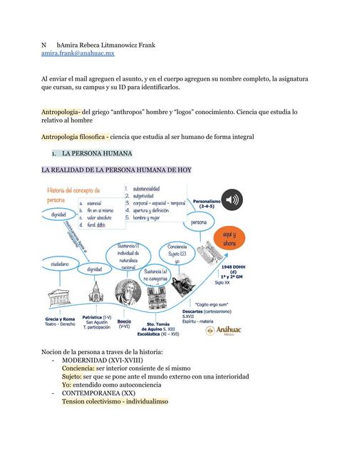 Antropología Fundamental 