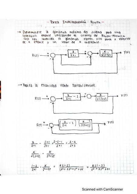 Instrumentación tarea matlab