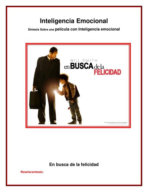 Reseña de "En busca de la felicidad" - Inteligencia emocional