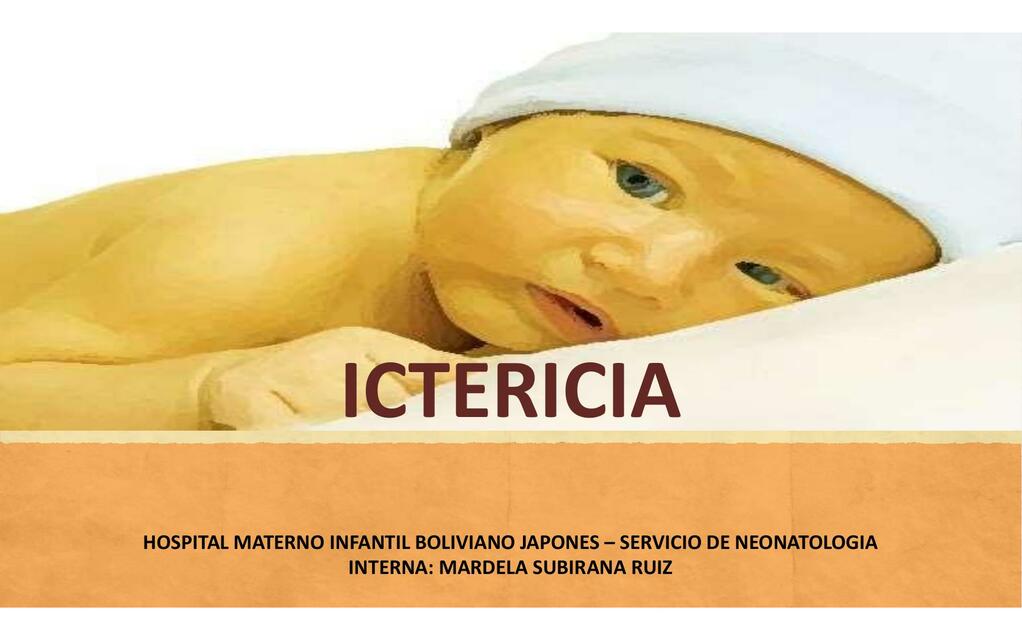 Ictericia  