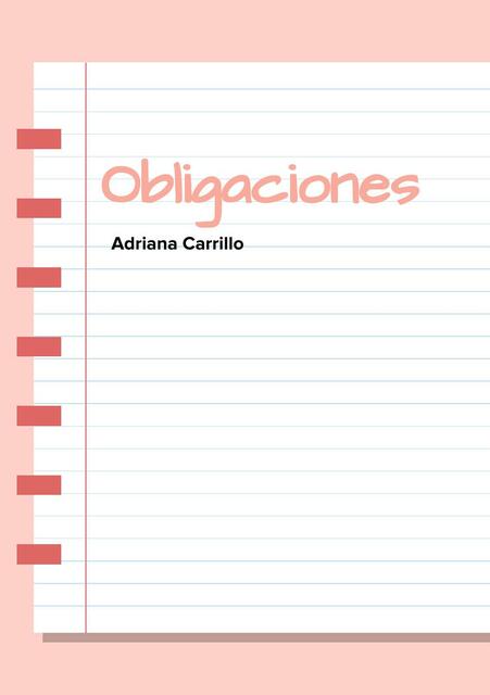 Obligaciones (México)