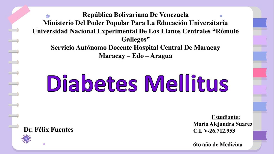 Diabetes Mellitus 