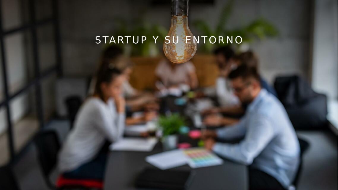 Startup y su Entorno 