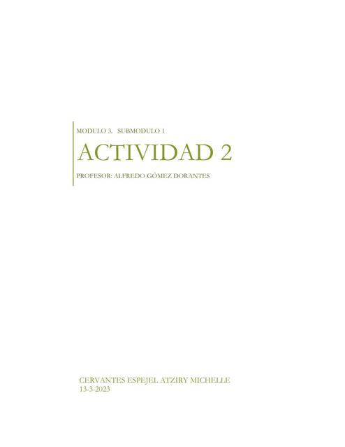 Actividad 2 