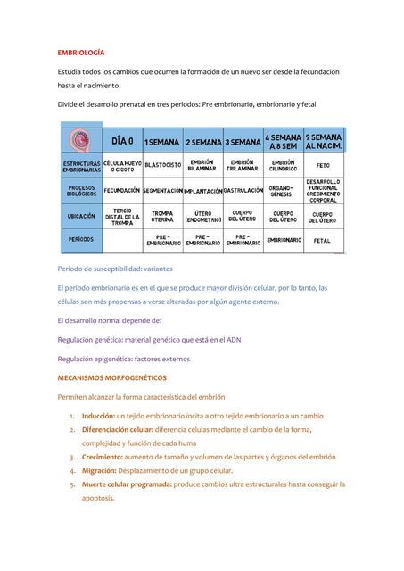 Embriología 