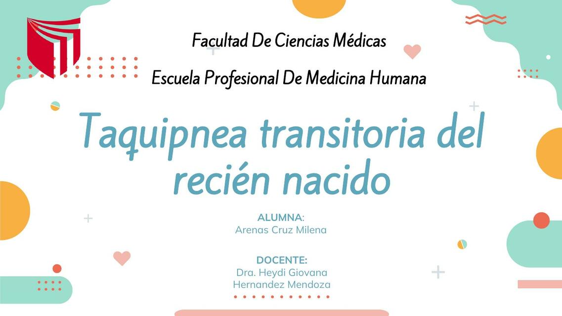 Taquipnea transitoria del recién nacido