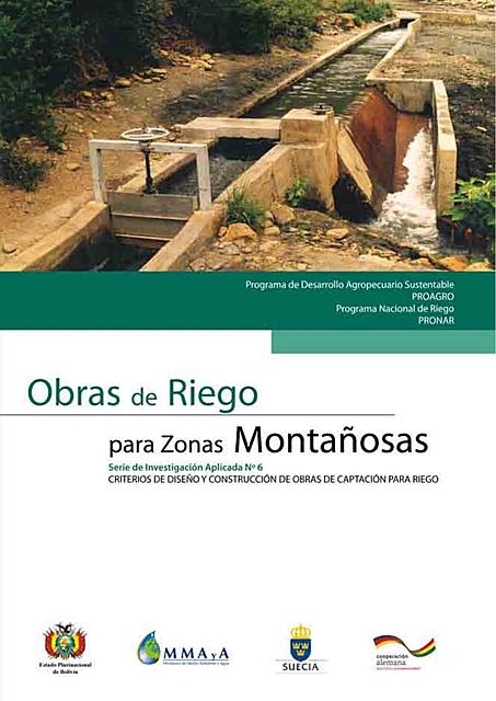 10 OBRAS DE RIEGO ZONAS MONTAÑOSAS