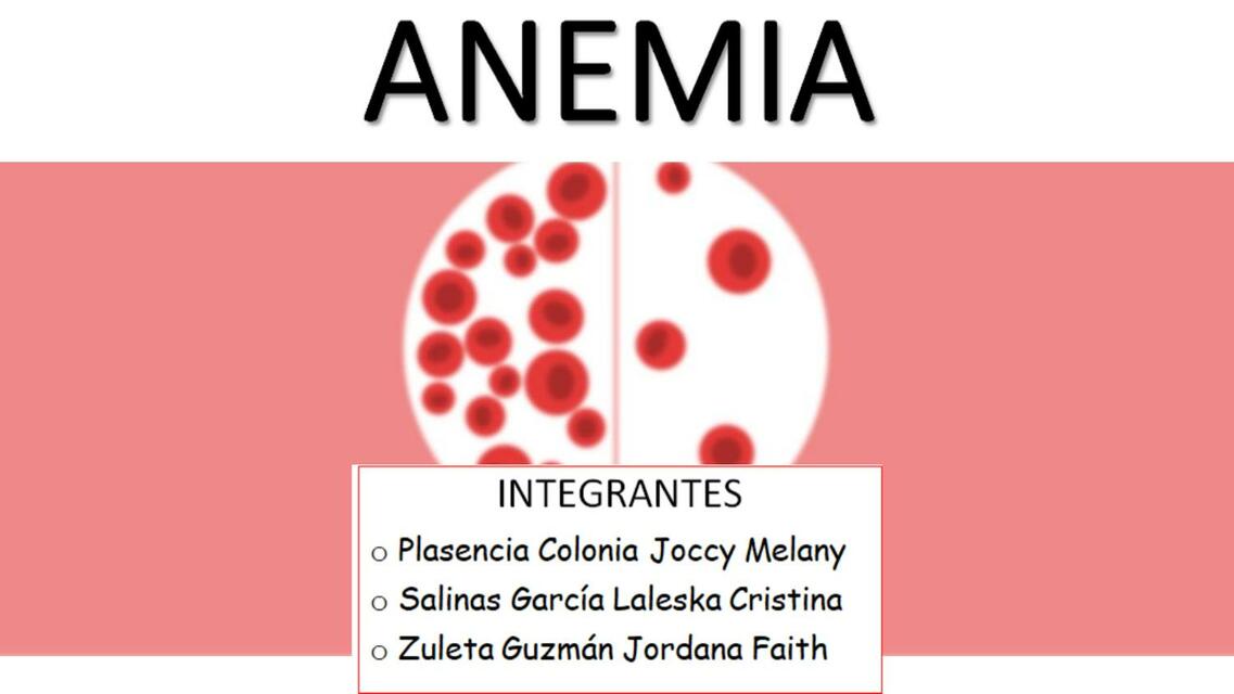 Anemia